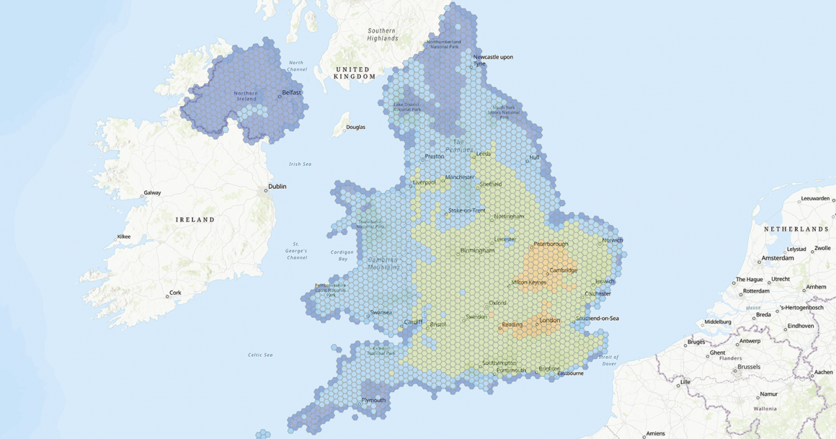 National Trust publish climate hazard interative map